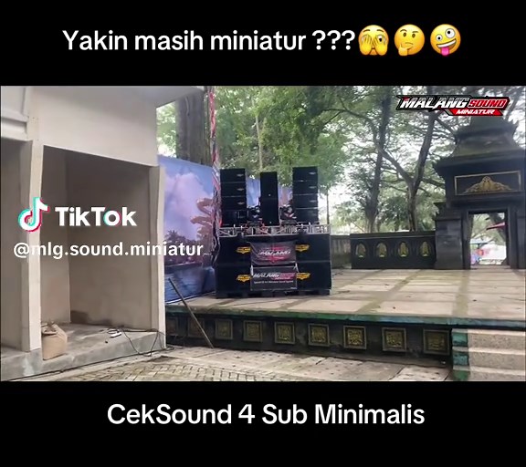 Ceksound 4sub !! spek horeg !! Dapatkan produk lainnya hanya di kami @malang.sound.miniatur Siap Melayani : - Sound System fullset - Miniatur sound system - Box speaker - Power & lighting - ACC sound system Hanya di kami @malang.sound.miniatur 😉 Silahkan Order/tanya tentang kebutuhan anda mengenai sound miniatur 🤗 Untuk harga tergantung model, ukuran dan spek komponen 😇 Semua unit Pre-Order / pesan terlebih dahulu, terlebih jika ready bisa langsung siap kirim 👍. menerima pesanan box mentahan