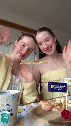 This May, Cancer Council is encouraging us to gather for Australian’s Biggest Morning Tea 💙💛Sadly, all of us will be affected by cancer some how at some point in our lives. Share some tea or coffee or hot choccies and grab some yummy food, and raise some life-saving funds to help fight cancer. @Cancer Council Victoria @Dilmah Australia @Ecology Homewares #australia #foryou #medstudent #cancercouncil #studytok