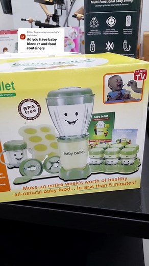 Baby Bullet Blender - High Quality 20-Piece Set | Make Homemade Baby Food Easily