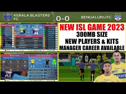 കിടിലൻ ഐഎസ്എൽ ഗെയിം🤩| New ISL 2023 Game | How to Download ISL game for Android | Indian Super League
