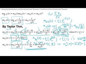 w14 ch 7.4~7.5 Sampling Distributions and the Central Limit Theorem