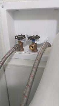 Washing Machine Supply Lines Tips