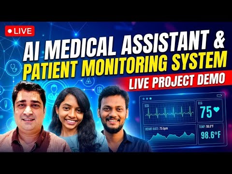 AI Medical Assistant & Patient Monitoring System | Live Project Demo
