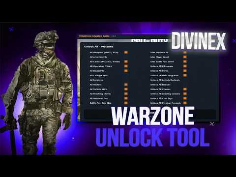 This is Free Warzone Unlock All Tool Lifetime unlock All Camos ITS INSANE