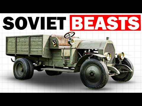 20 Vintage Russian Trucks You Forgot Existed