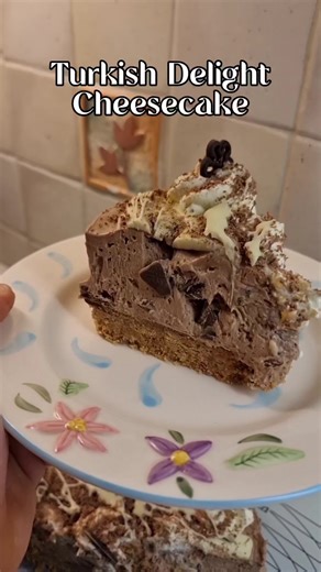 38K views · 546 reactions | Turkish Delight Cheesecake 燎 #baking...