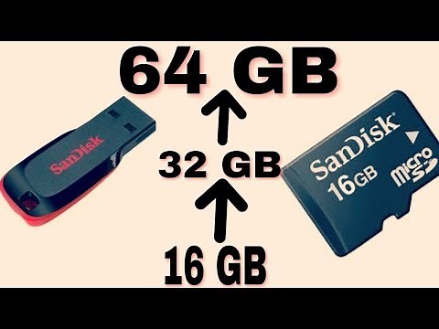 How to increase the storage of your Pendrive