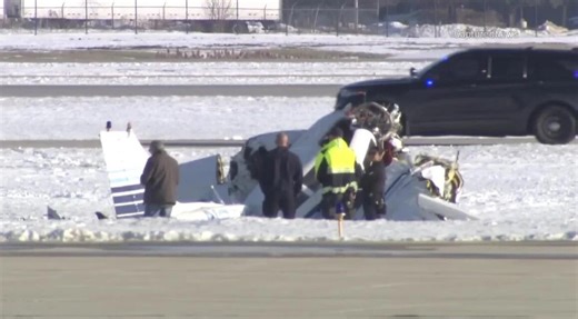 CBS Chicago on Instagram: "Two people died after a twin-engine Piper PA-30 plane crashed shortly after taking off from runway 20 at DuPage Airport around 1:50 p.m. on Wednesday. Tap the link in our bio for more."