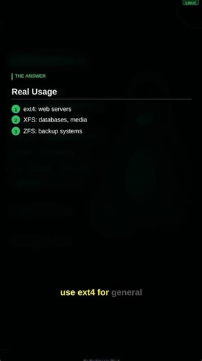 ext4 vs XFS vs ZFS — Which Linux Filesystem?