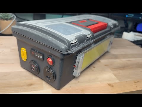 DIY Portable Power Station Build – Massive 18650 Battery!