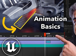 虚幻引擎 5 ！初学者教程第 17 部分：动画和Sequencer音序器基础知识！_哔哩哔哩_bilibili