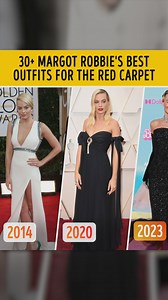 8.6K views · 52 reactions | 30+ Margot Robbie's Best outfits for the Red carpet | You're Gorgeous | Facebook