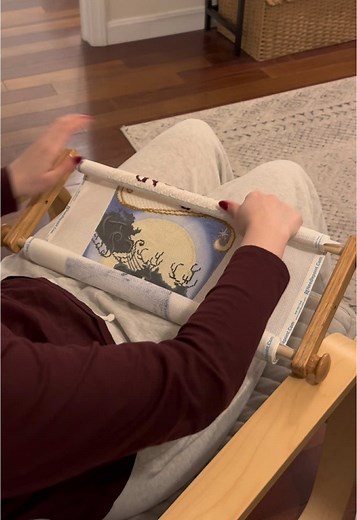 Official Changing of the Needlepoint Scroll