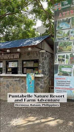 📍Puntabelle Nature Resort and Farm Adventure - Hermosa, Bataan, Philippines #travel #summer #reels