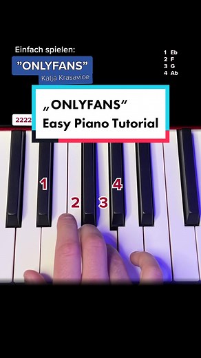 Learn to Play the Piano with OnlyFans Tutorial