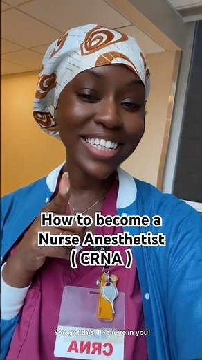 How to become a Certified Registered Nurse Anesthetist #nursing #doctor #healthcare