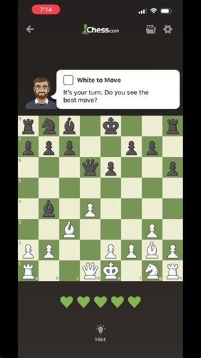Solving daily puzzle 01-09-26 #chess