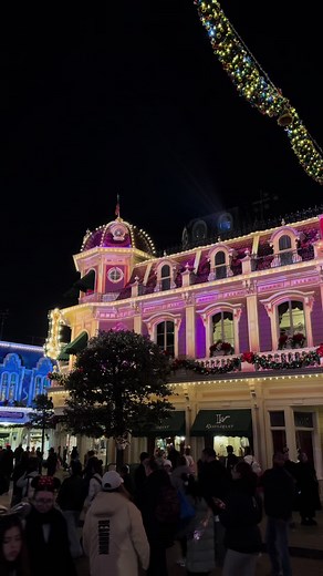Disney dreams ✨ The animation, the detail, the lighting, the sound, everything is just amazing, especially at Christmas 🎄 #Disney #DisneylandParis #Magic #Special #Dream