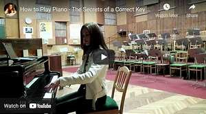 Discover The Secrets Of A Correct Piano Key Attack