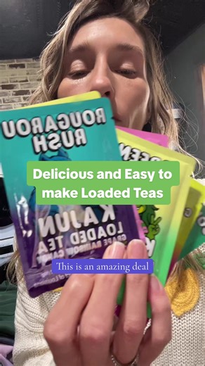 This is an amazing deal on the delicious, easy to make, sugar free, vitamin packed, no energy crash Kajun Loaded Teas! @KaJun Loaded Tea #loadedteas #loadedteasathome #drinkpackage