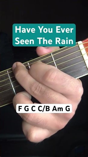 Guitar Lesson: “Have You Ever Seen The Rain?”