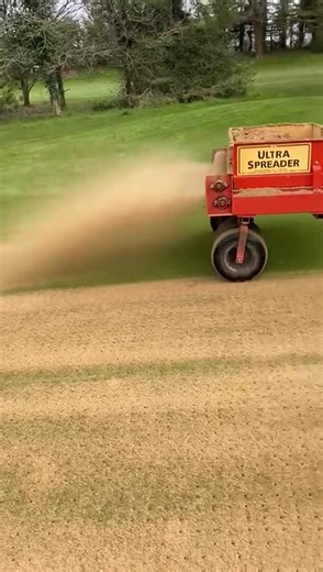 243K views · 718 reactions | A further 26 tons of sand has been applied to our greens in the second phase of topdressing after aeration. This brings the total amount of sand applied in this program to 58 tons. #kilkeacastle #golf #springprogram | Kilkea Castle | Facebook
