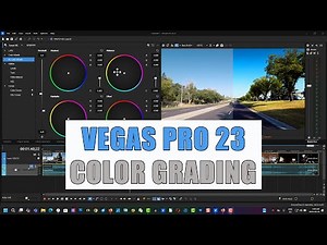 Color Grading Tutorial Vegas Pro 23 - Plus Do You Need To Calibrate Your Monitor?