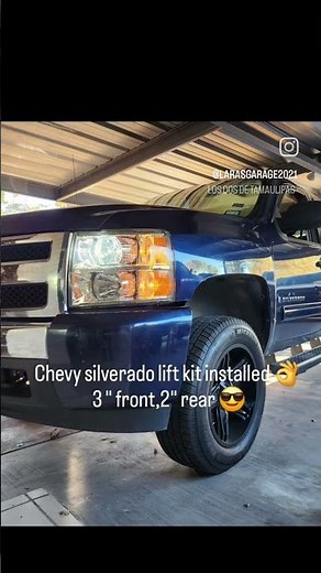 Chevy silverado lift kit installed #automobile #mechanic #chevy #silverado #chevytrucks #Chevrolet