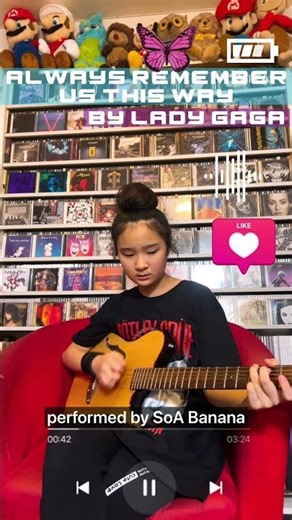 【洋楽の名曲⭐️弾き語り】🎸LADYGAGA❤️Always remember us this way❤️‍🔥おすすめ⭐️ショート動画⭐️recommend