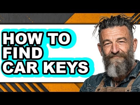 How to Find Car Keys (only Way)