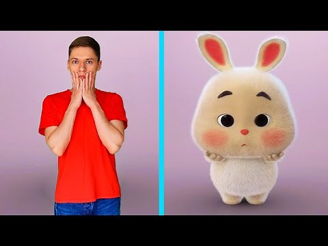 Cute Fat Rabbit and Me - Repeat After Super Cute Fat Rabbit