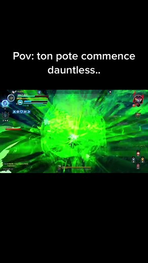 C’est pas évident au début…😭😂 @Kprisun #dauntless #funny #fyp #fypシ #foryoupage #foryou #hunt