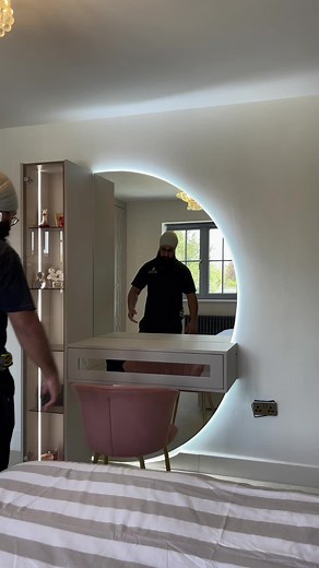 Crystal kitchen and bedroom on TikTok