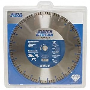 Stens New Stens Turbo Segmented Blade 309-202 | OEM replacement, for outdoor power equipment, 20mm Arbor Size, Cutting Condition Wet/Dry, 14 in Diameter, 309-202