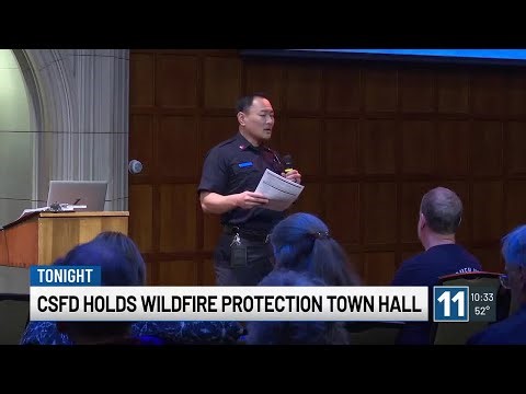 Colorado Springs Fire Department holds wildfire protection town hall