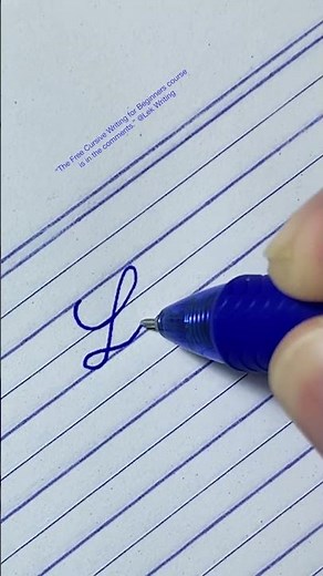How to write “Love” in English cursive writing | Daily usable words | Cursive handwriting practice