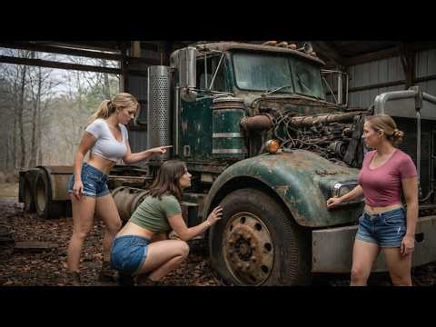 Lost for 80 Years in an Abandoned Barn — Classic Kenworth W900 Discovered | Full Restoration