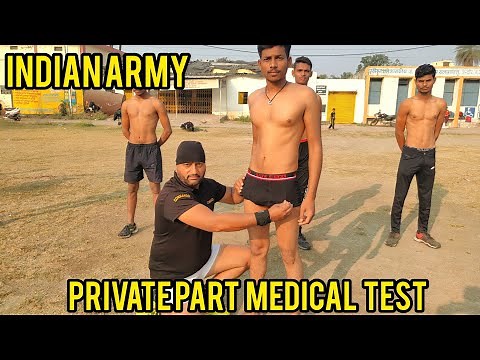 Agniveer Indian Army Private part Medical test