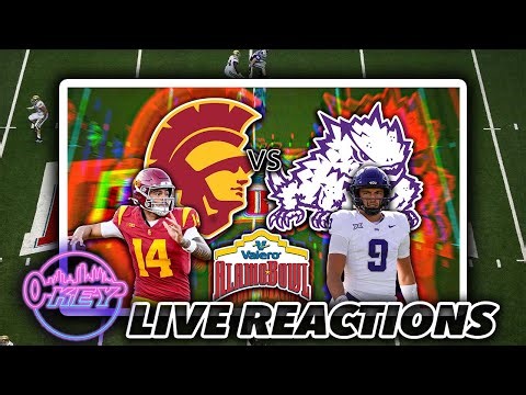 USC VS TCU: 2025 VALERO ALAMO BOWL LIVE REACTIONS 📱