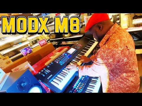 MODX M8 Quick Demo: Pianos, Horns and More