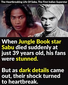 When Jungle Book star Sabu died at just 39, his fans were stunned. But as dark details came out, their shock turned to heartbreak. | Factinate