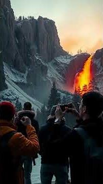 The Waterfall That Turns Into Fire