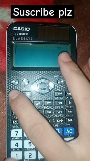 How to get variable error on Casio calculator #calculator #maths #yt #youtubeshorts #errors