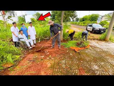 CLEAN-UP CREW: The Polluted Footpath in the Agent Orange Village Is Spectacularly “REVIVED”