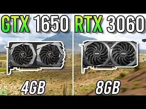 GTX 1650 vs RTX 3060 Tested in 2023