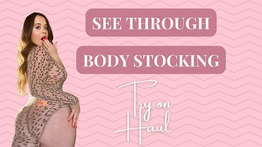 TRANSPARENT TRY ON Haul with Mirror View! | Jean Marie Try On - YTboob