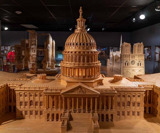 You must see Matchstick Marvels in Gladbrook, Iowa. - Iowa Road Trip