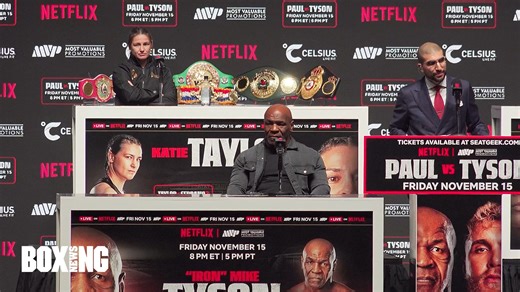 5K views · 41 reactions | ퟮퟬퟮퟰ'혀 헕헲혀혁 헣헿헲혀혀 헖헼헻헳헲헿헲헻헰헲 헠헼헺헲헻혁혀 Have a look back at some of last year's more memorable press conference highlights. Watch here: https://buff.ly/49ZXZfY | Boxing News | Facebook