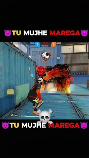 Tuw Mujhe Marega Sale Aaja😱🥶⚡🔥😎#shortsviral #gameskhelkarpaisekai