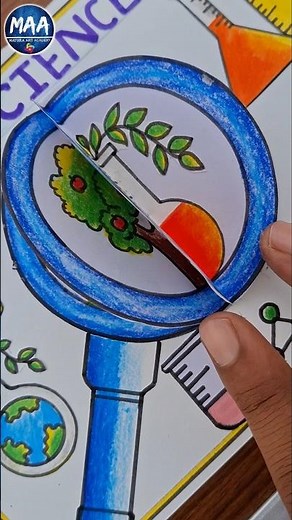 Science project | National Science Day Drawing #shorts #shortvideo #short #youtubeshorts #project